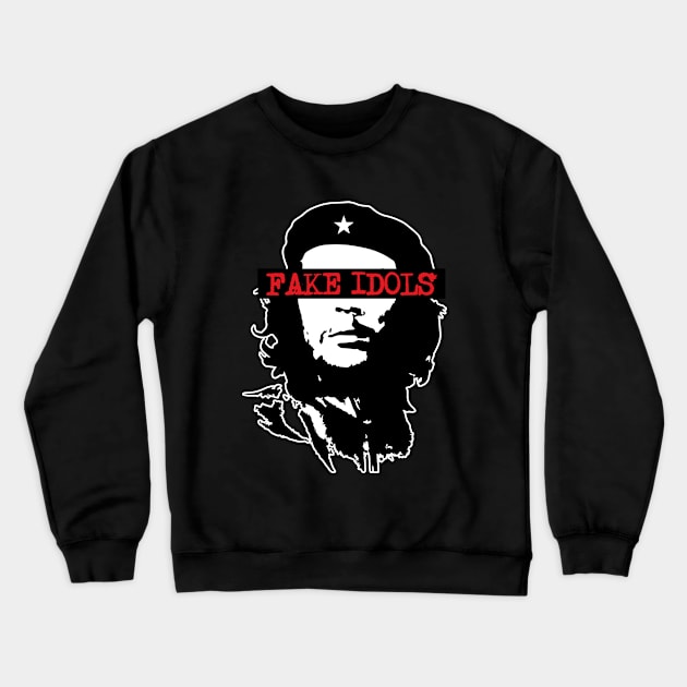 Fake Idols - Che Guevara Crewneck Sweatshirt by euglenii